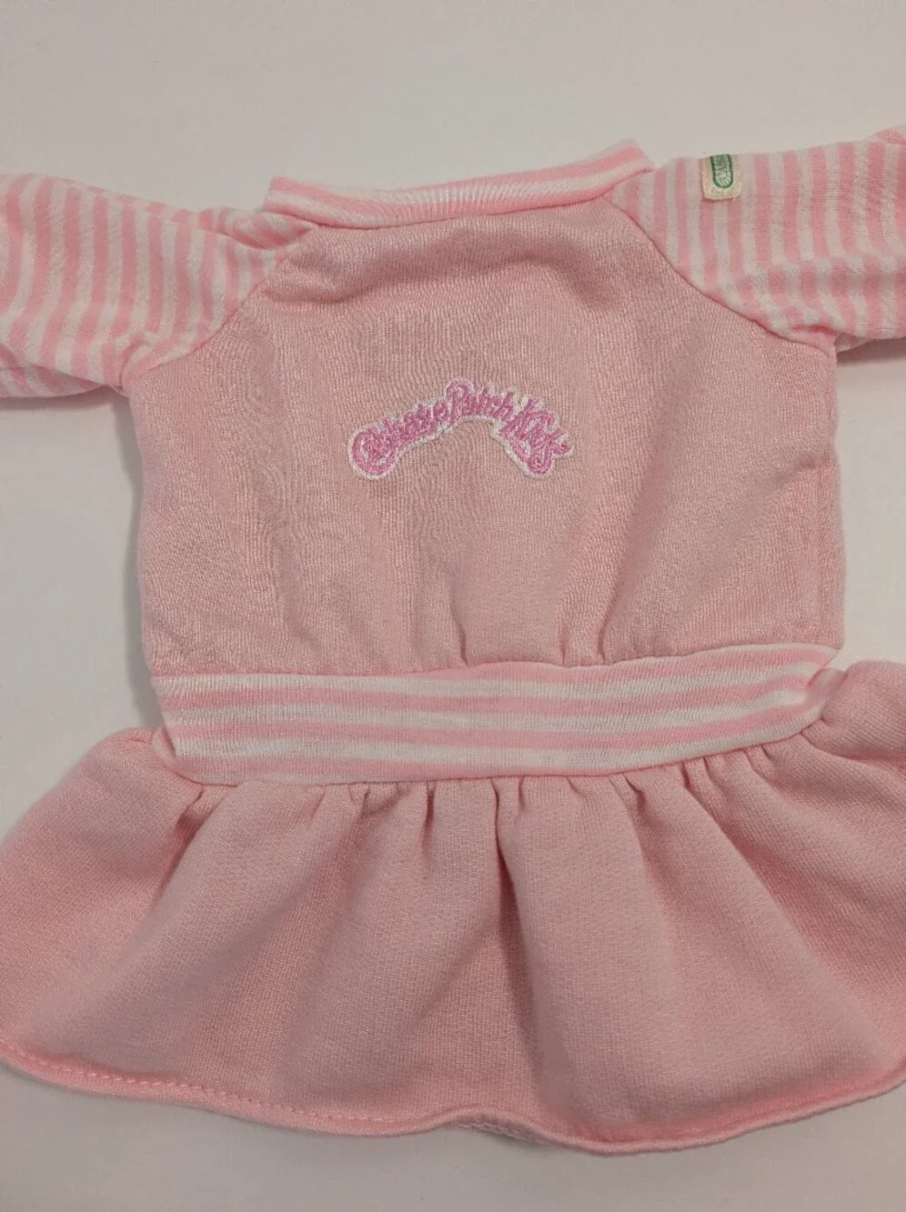 Cabbage Patch Kids Doll Clothes VHTF Pink Logo Dress 511J OK CPK